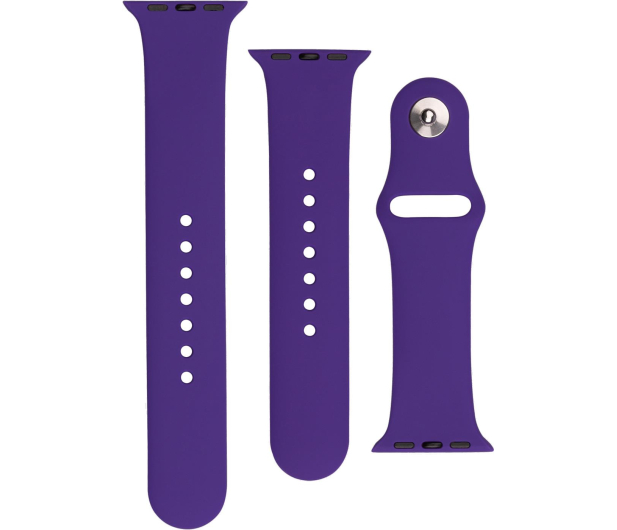 FIXED Silicone Strap Set do Apple Watch dark purple FIXSST-436-DRPU - 1086876 - zdjęcie 3